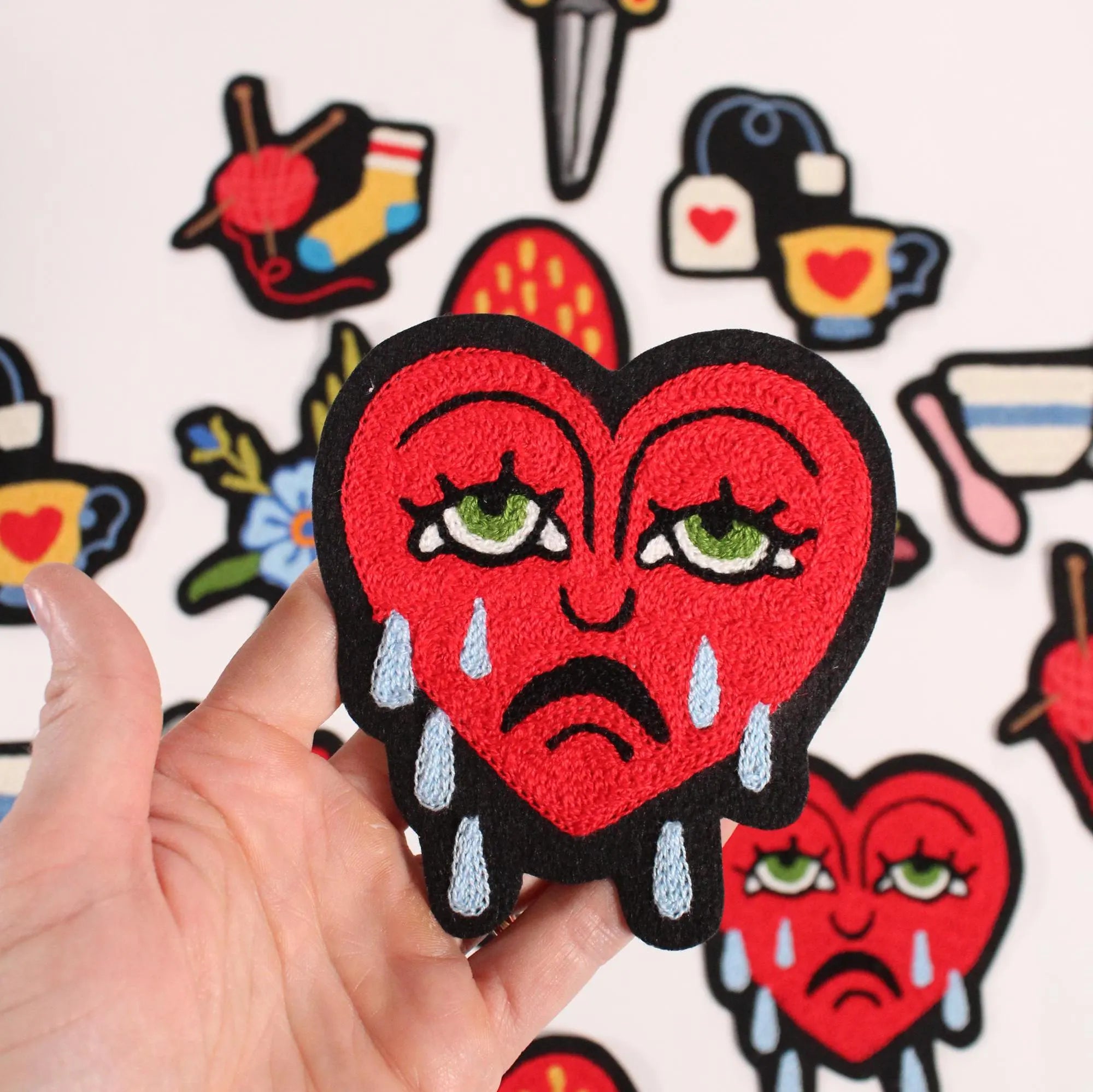 Crying Heart Patch