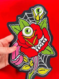 Rose Monster Mashup Back Patch