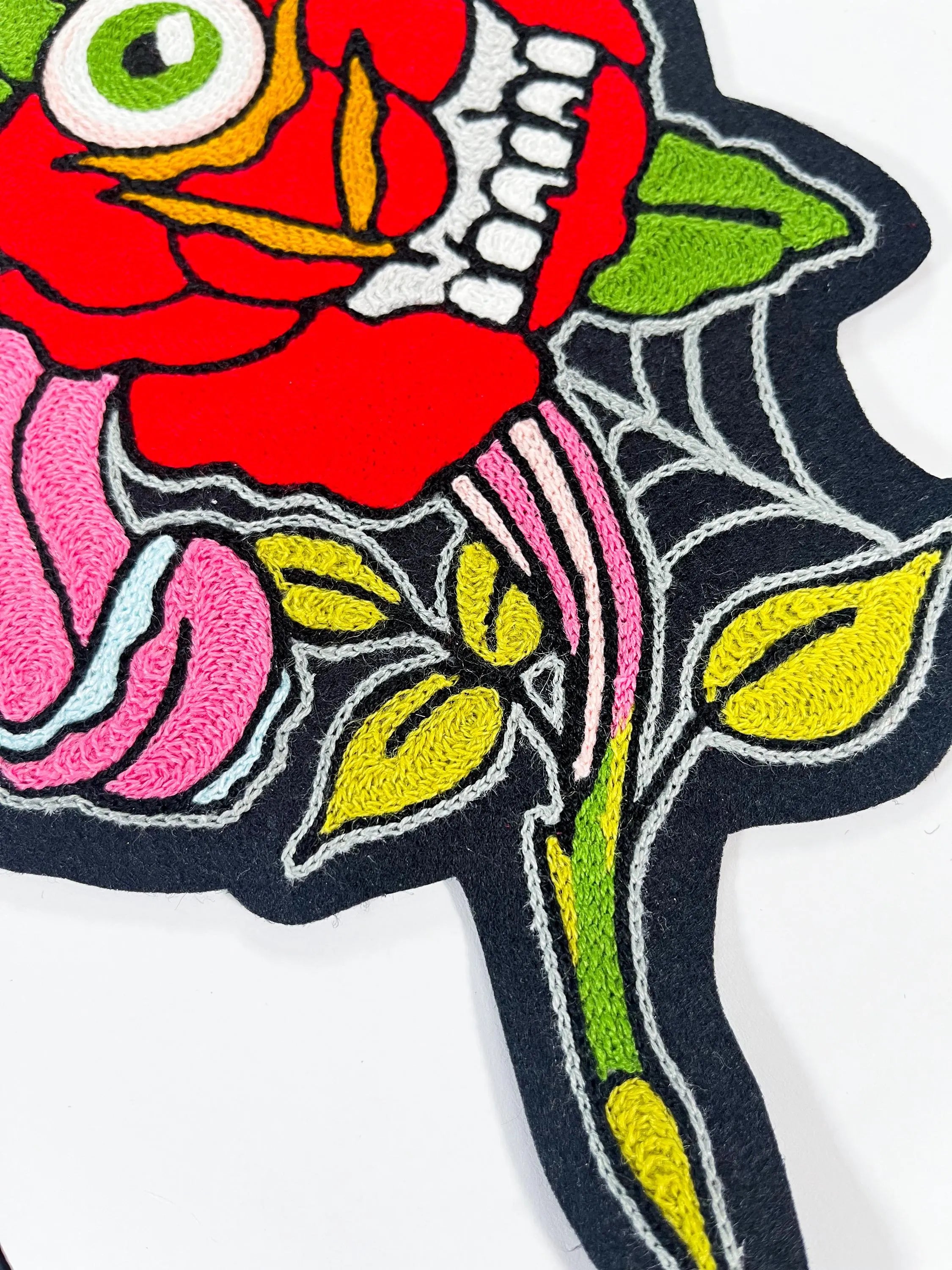 Rose Monster Mashup Back Patch