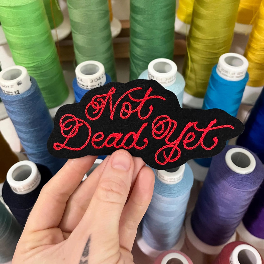 Custom Iron On Name or Phrase Patch