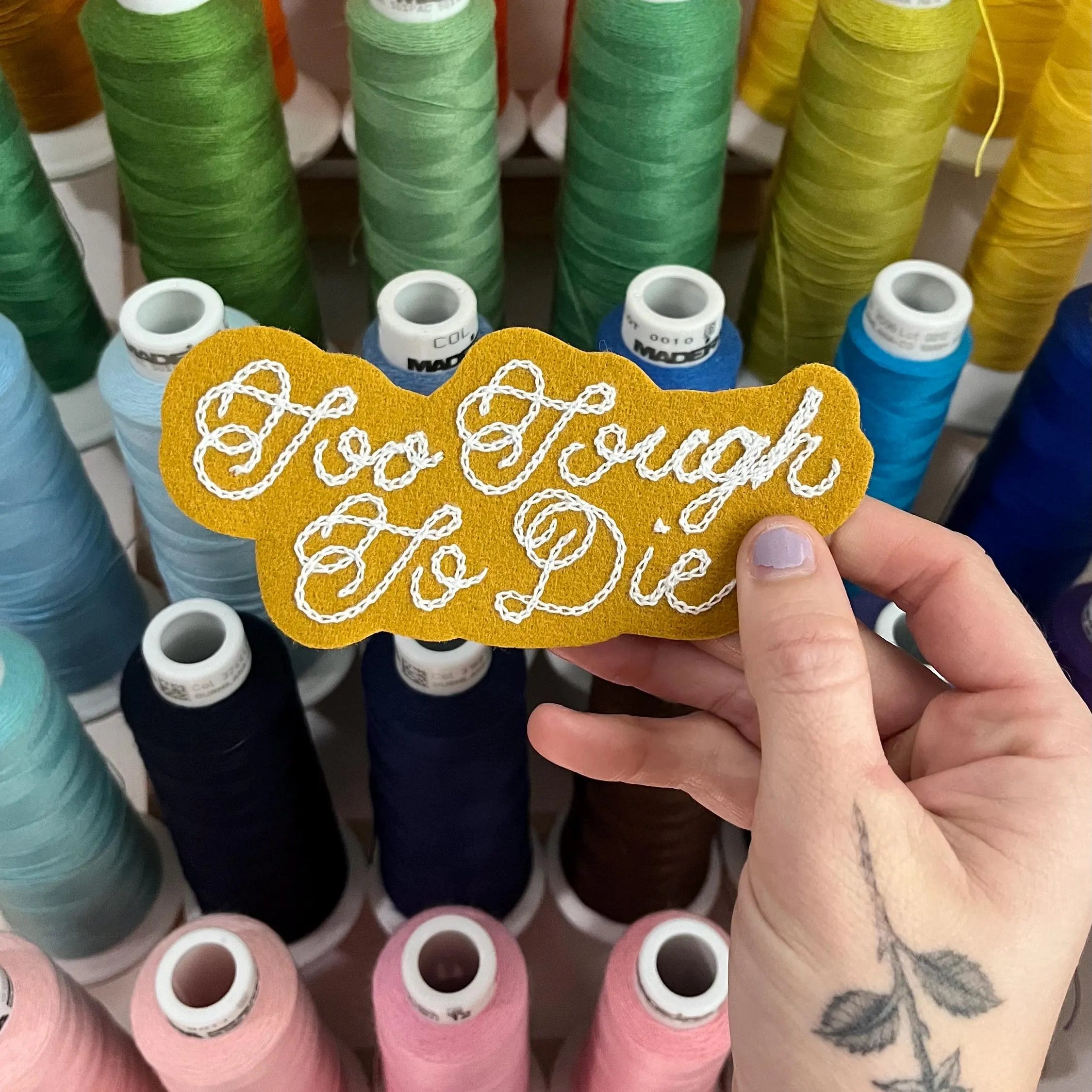 Custom Iron On Name or Phrase Patch