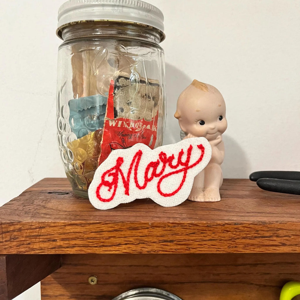 Custom Iron On Name or Phrase Patch