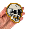 Skull Chainstitch Patch