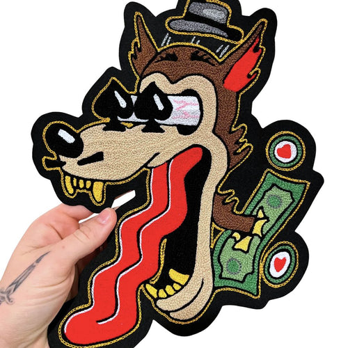 Ace of Spades Wolf Back Patch